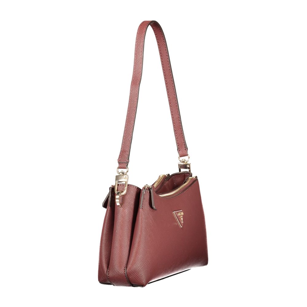 Guess Jeans Brown Polyethylene Handbag