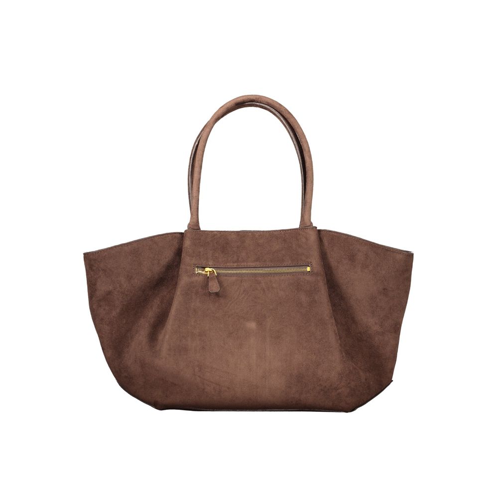 Guess Jeans Brown Polyester Handbag