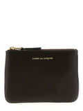 Comme Des Garçons Brown Calfskin Cardholder