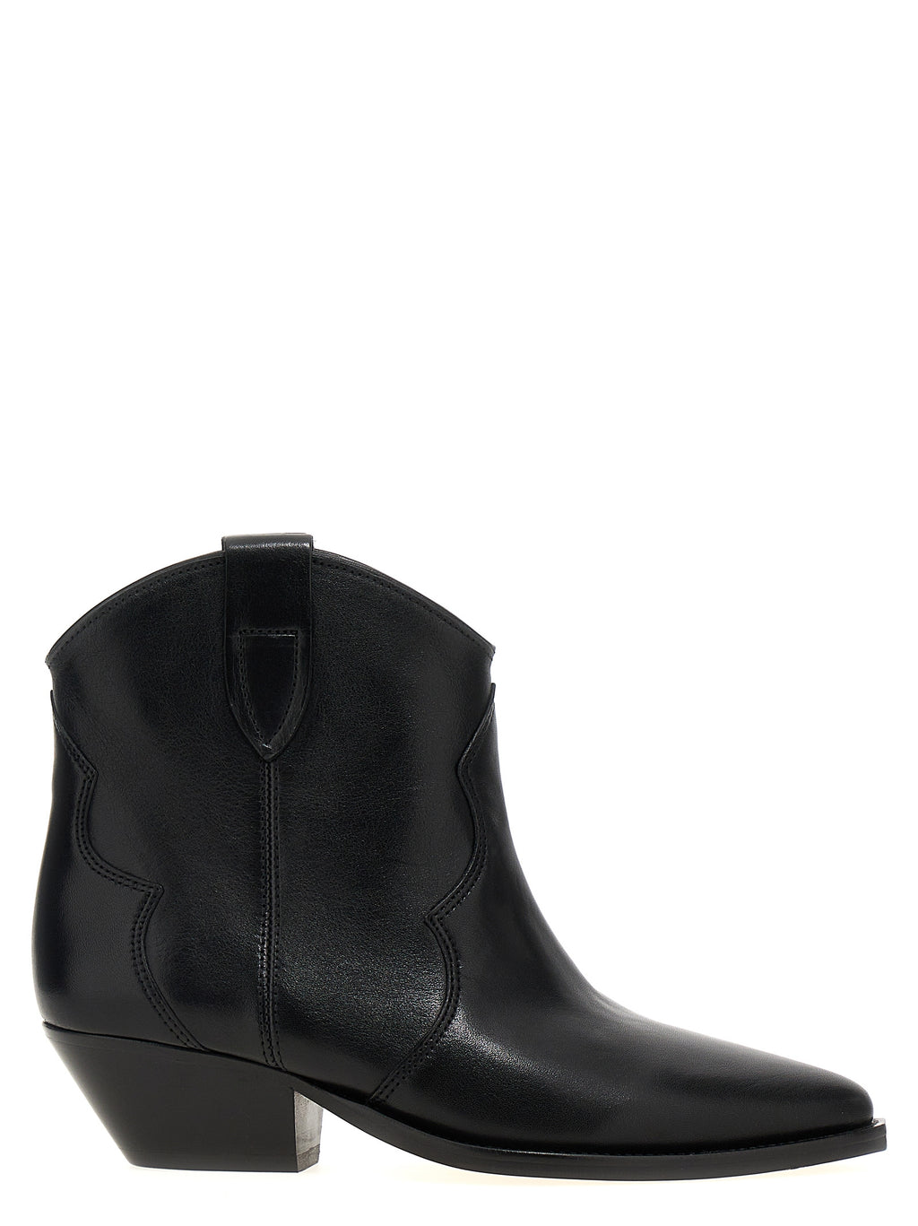 Isabel Marant Black Calfskin Chelsea Boots