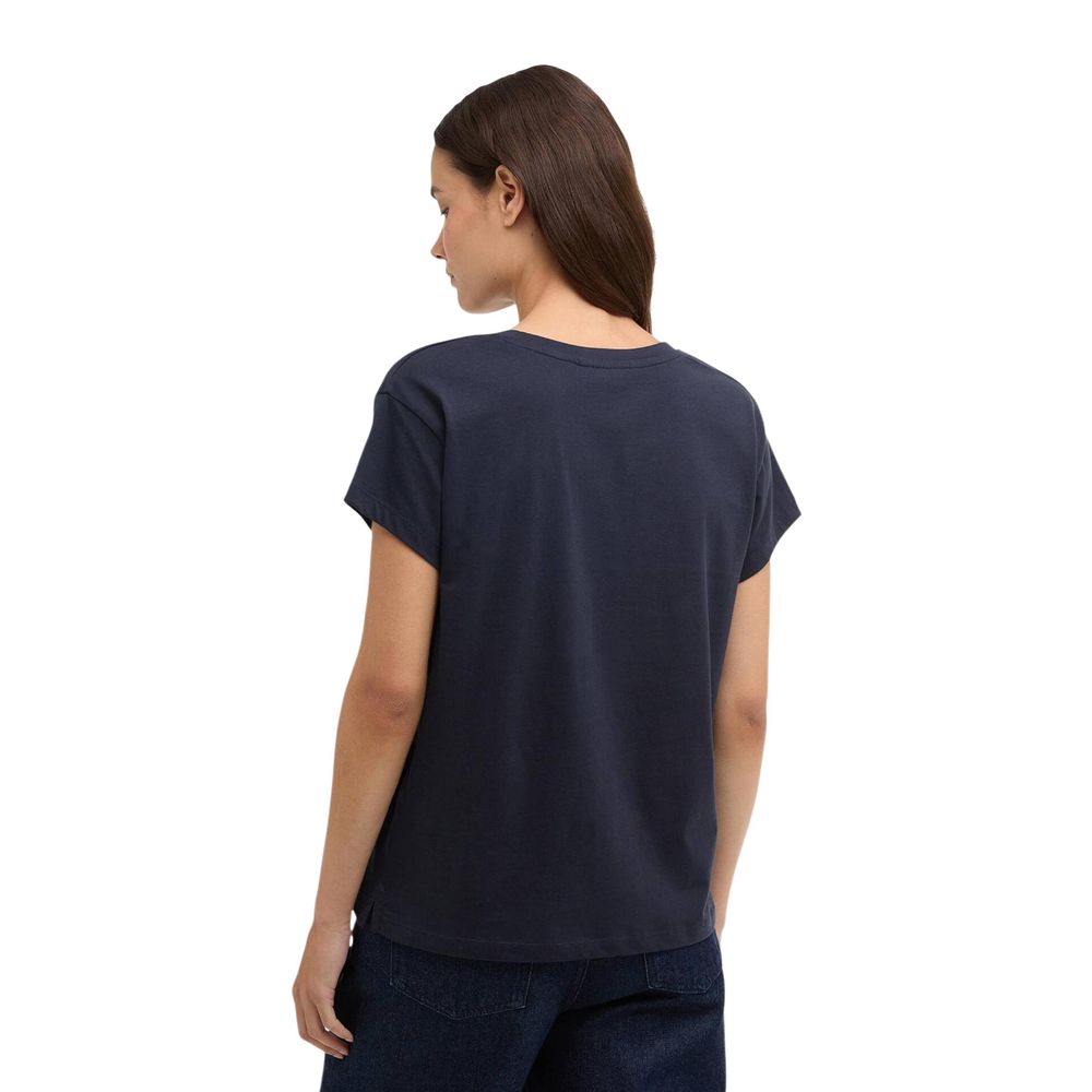 Barbour Blue Cotton T-Shirt