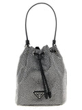 Prada Gray Viscose Handbag