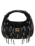 Miu Miu Black Polyester Handbag