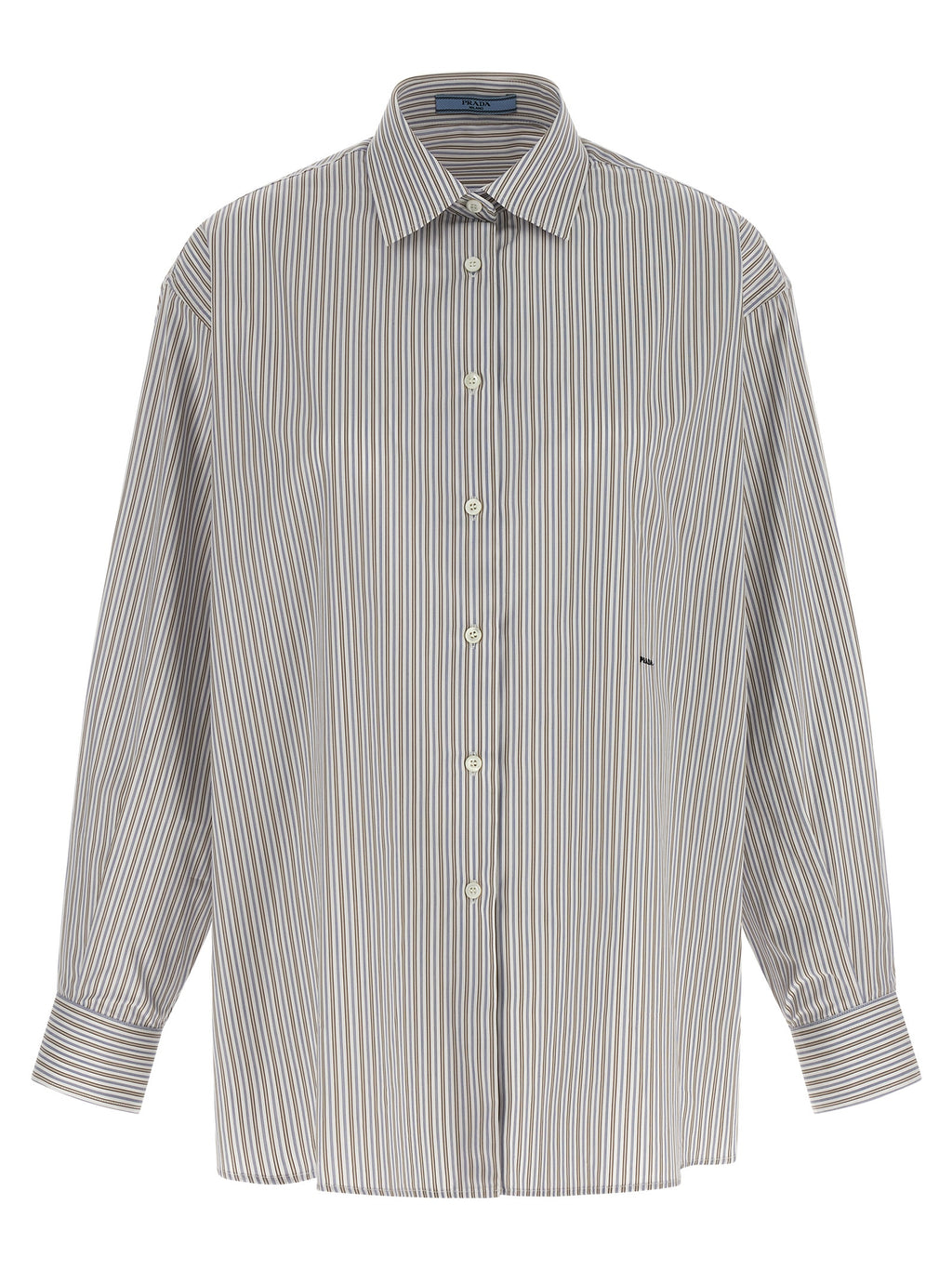 Prada Multicolor Cotton Blouse