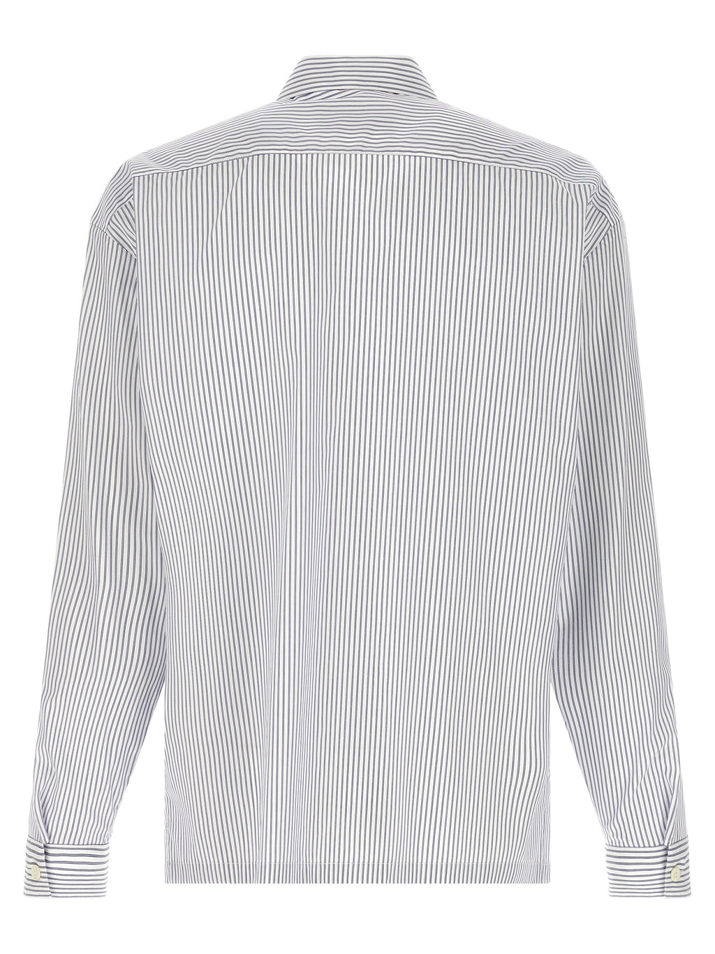 Prada Blue Cotton Blouse