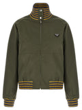 Prada Bicolor Polyester Bomber