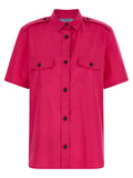 Prada Fuchsia Cotton Blouse