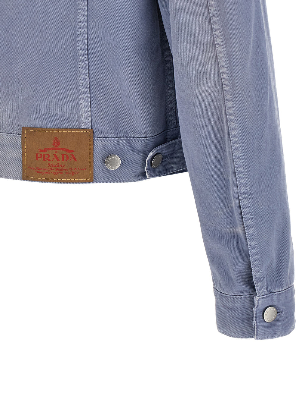 Prada Blue Cotton Denim Jacket