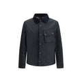 Belstaff Blue Cotton Full-Length Jacket