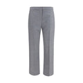 Alexander McQueen Gray Wool Oves Aries Casual Pants