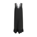 Ganni Black Acetate Casual Dress
