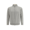 Lardini Gray Wool Oves Aries Sweatshirt