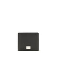 Dolce & Gabbana Black Calf Leather Bos Taurus Wallet