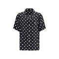 Dolce & Gabbana Black Silk Shortsleeve Shirt