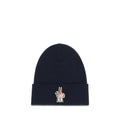 Moncler Grenoble Blue Wool Oves Aries Beanie
