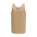Miu Miu Beige Wool Oves Aries Casual Dress