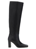 Khaite Black Calfskin Over The Knee