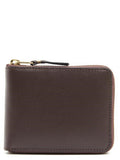 Comme Des Garçons Brown Cowhide Leather Wallet