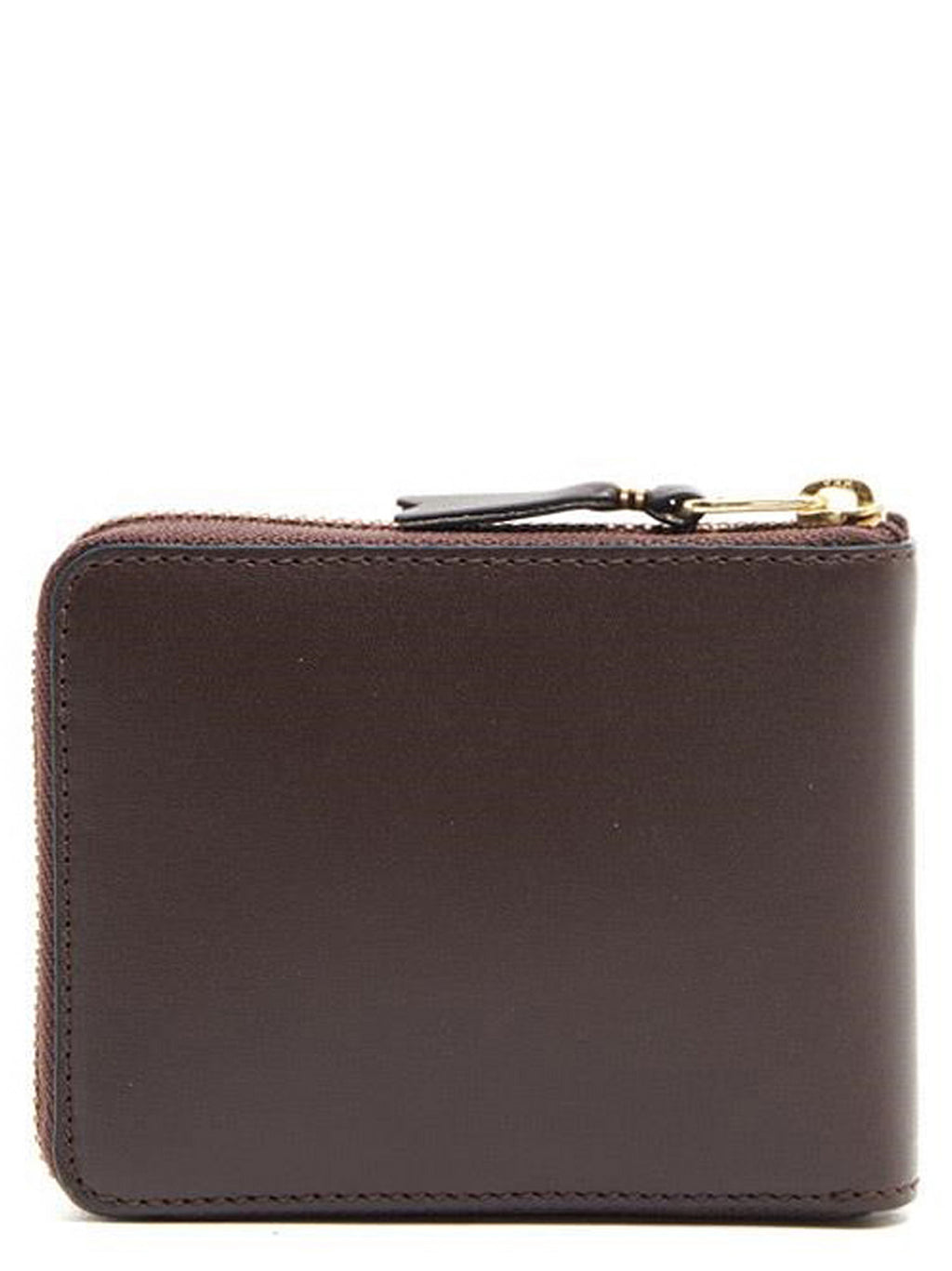 Comme Des Garçons Brown Cowhide Leather Wallet