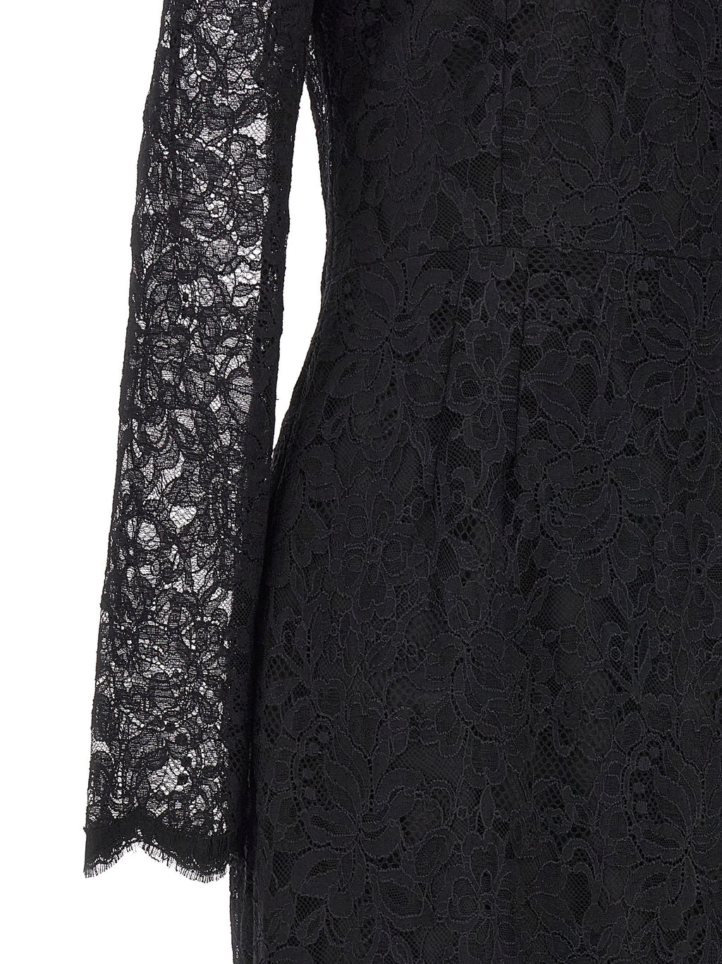 Dolce & Gabbana Black Polyamide Casual Dress