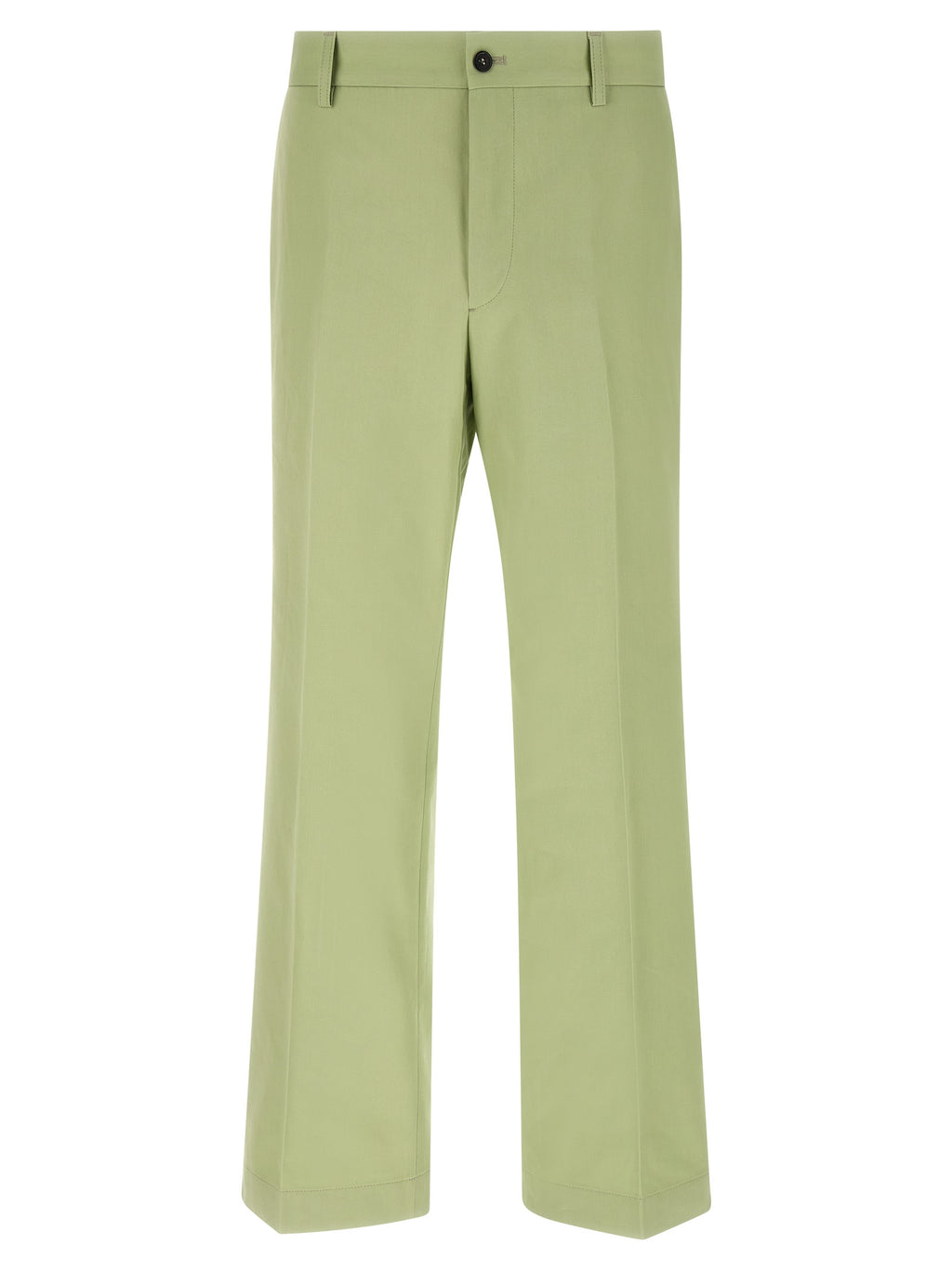 Prada Bicolor Cotton Casual Pants