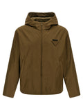 Prada Bicolor Polyamide Shell Jacket