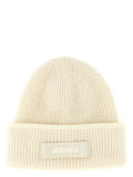 Jacquemus White Wool Beanie