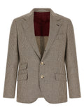 Brunello Cucinelli Gray Wool Blazer