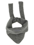 Jacquemus Gray Wool Scarf