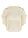 Issey Miyake White Polyester Shortsleeve Shirt