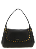 Isabel Marant Black Lamb Leather Shoulder Bag