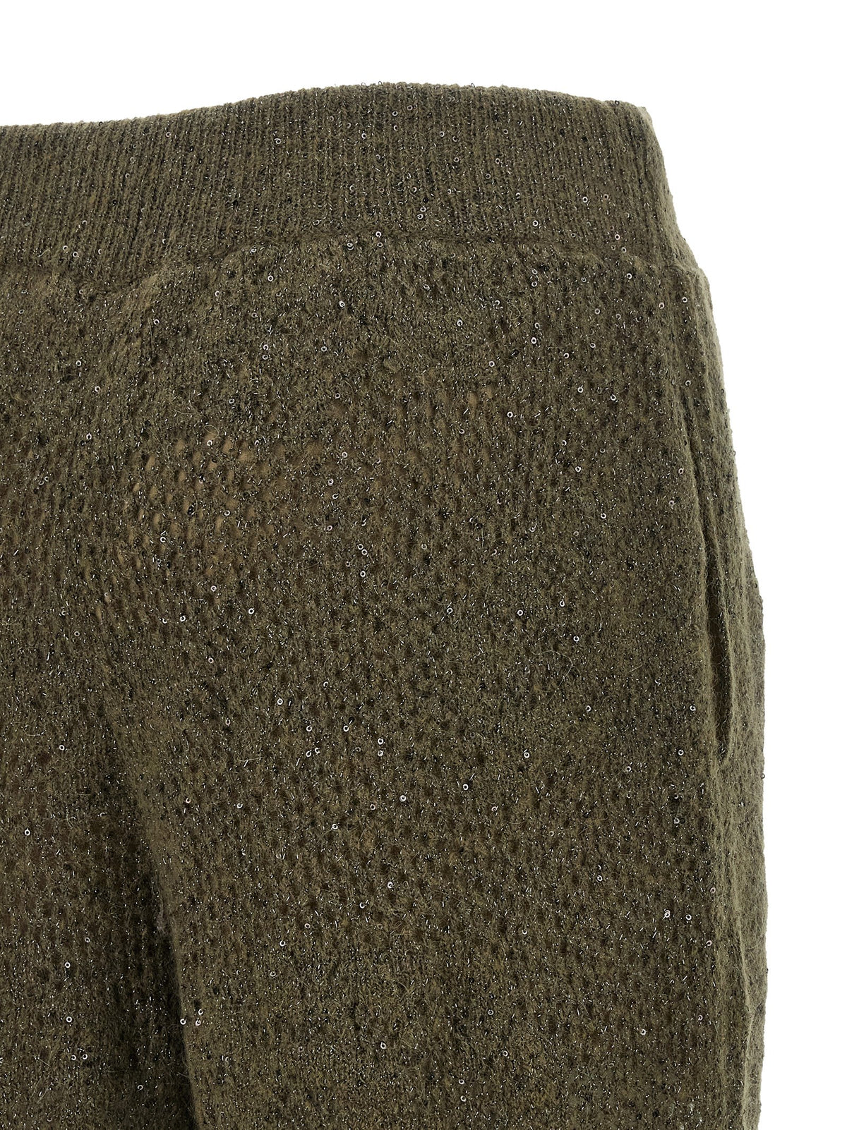 Brunello Cucinelli Bicolor Nylon Casual Pants