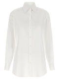 Dolce & Gabbana White Cotton Blouse