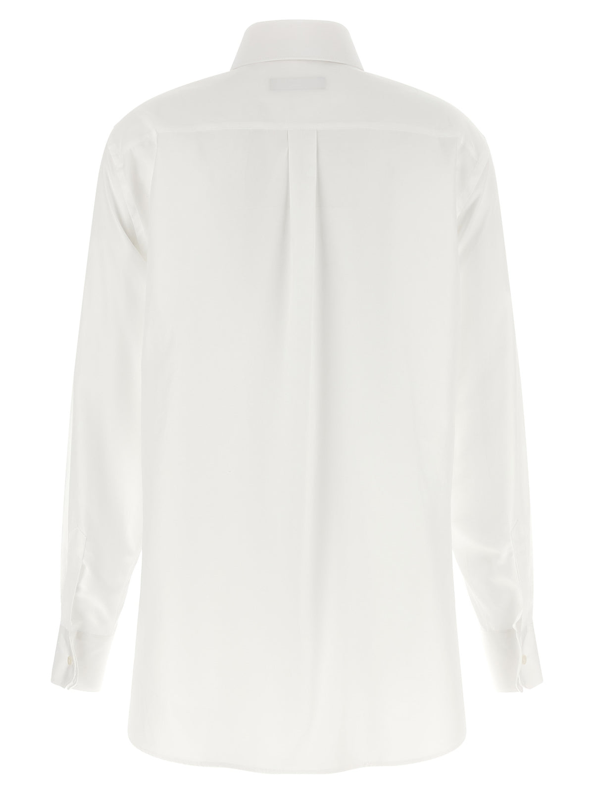 Dolce & Gabbana White Cotton Blouse