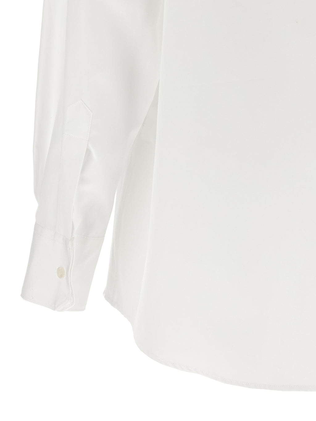 Dolce & Gabbana White Cotton Blouse