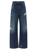 Dolce & Gabbana Blue Cotton Jeans Denim
