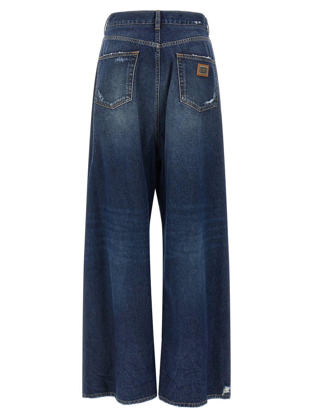 Dolce & Gabbana Blue Cotton Jeans Denim