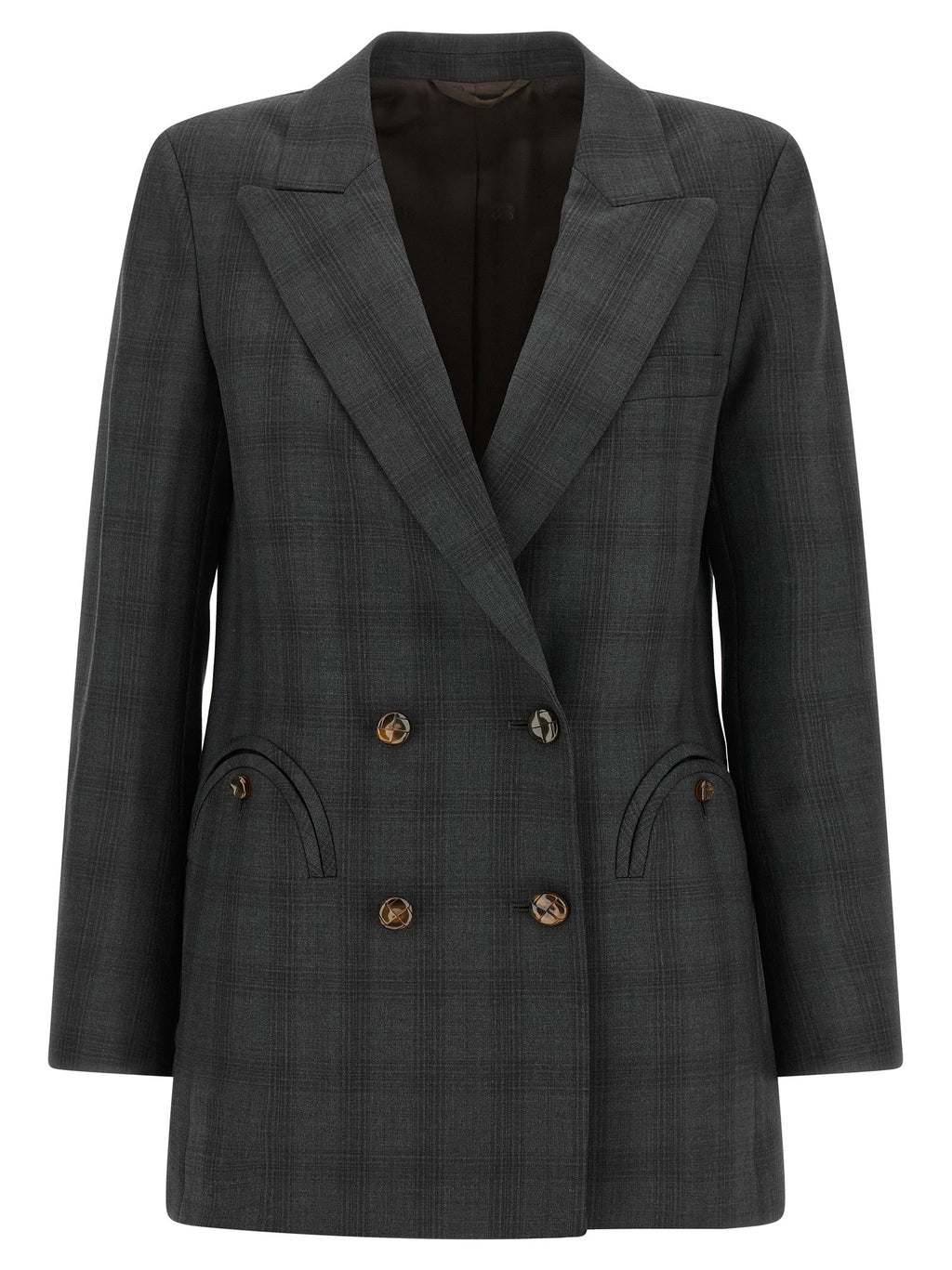 Blazé Milano Gray Virgin Wool Blazer