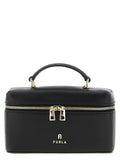Furla Black Leather Handbag