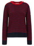 Ami Paris Blue Wool Cardigan