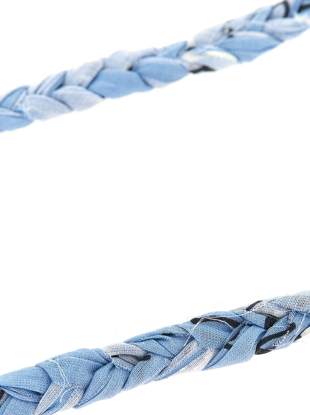 Alanui Blue Cotton Necklace