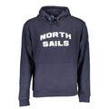 North Sails Blue Cotton Men's Sweatshirt