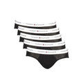 Tommy Hilfiger Black Cotton Men's Briefs