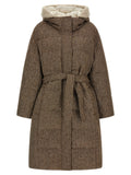 Brunello Cucinelli Brown Virgin Wool Coat