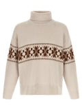 Kiton White Wool Cardigan
