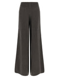 Rick Owens Gray Cashmere Casual Pants