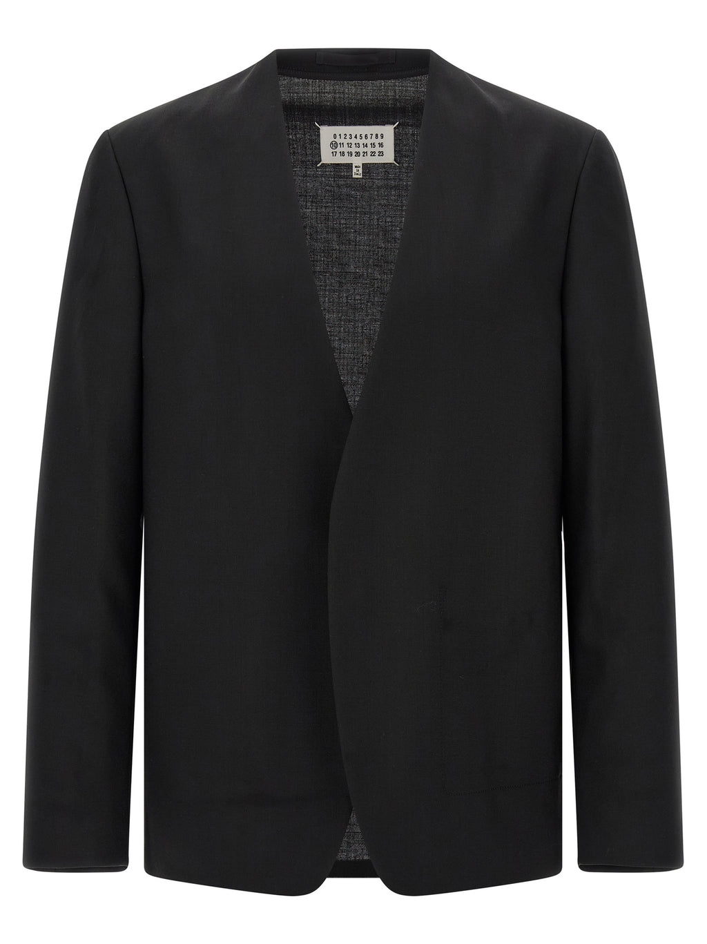 Maison Margiela Black Virgin Wool Blazer