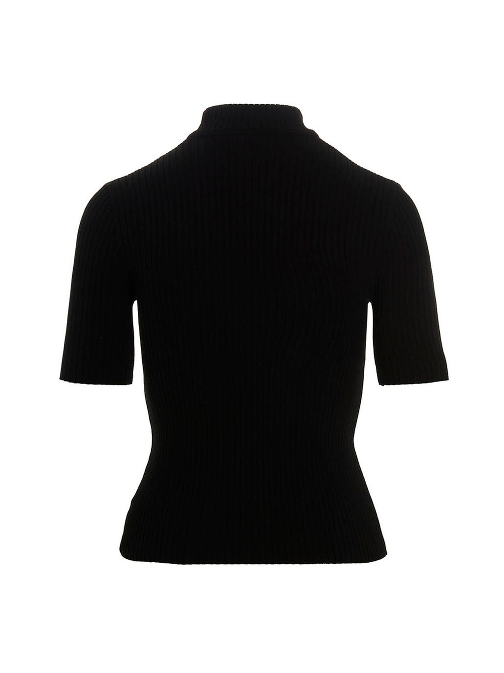Courrèges Bicolor Viscose Cardigan