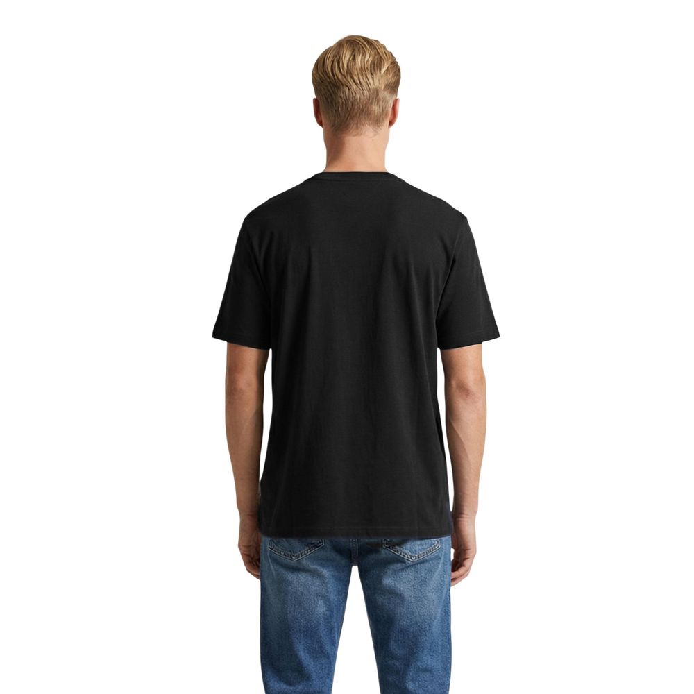 Tommy Hilfiger Jeans Black Cotton T-Shirt
