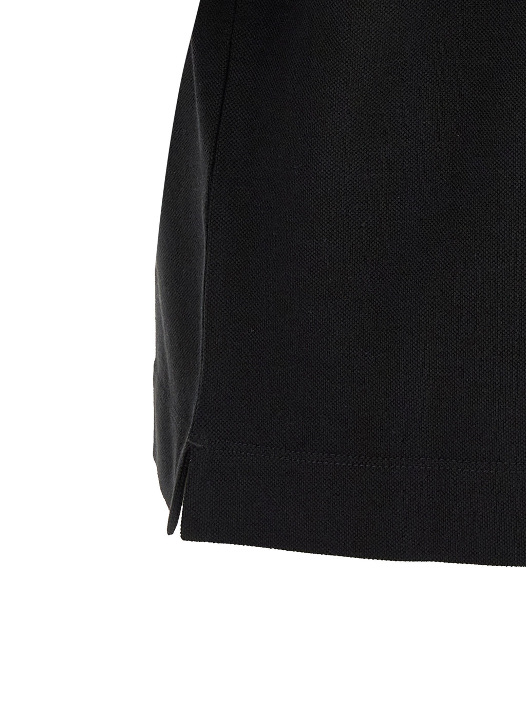 ZEGNA Black Cotton Polo Shirt